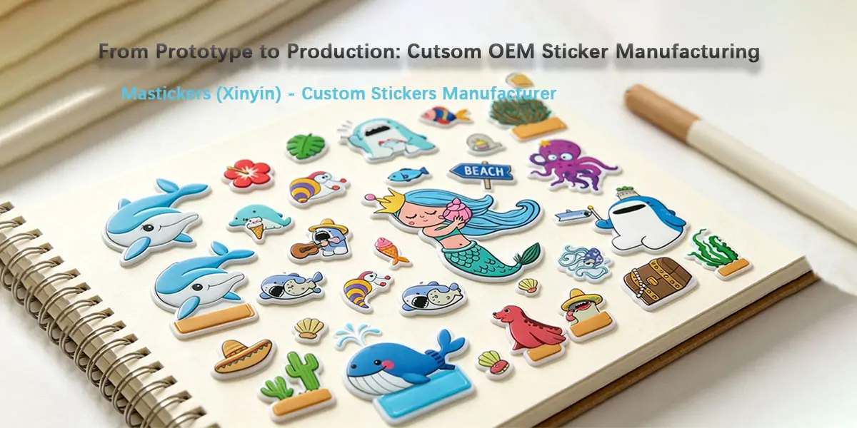 From Prototype to Production: Cutsom OEM Sticker Manufacturing Experience