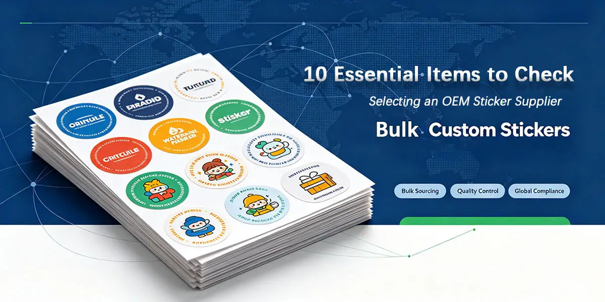 10 Things to Check Before Selecting an OEM Sticker Supplier