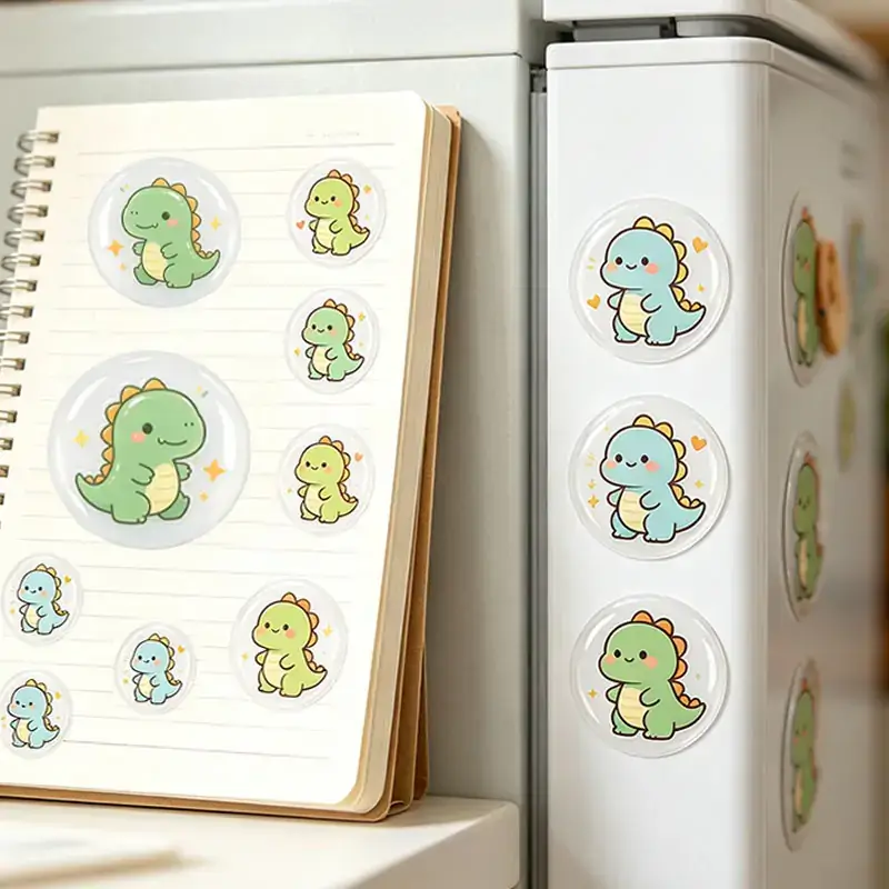 Custom Domed Stickers Applications