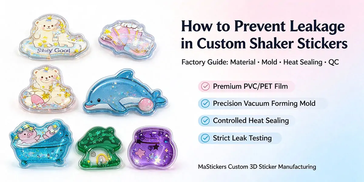 How to Prevent Leakage in Custom Shaker Stickers? How to Prevent Leakage in Custom Shaker Stickers?